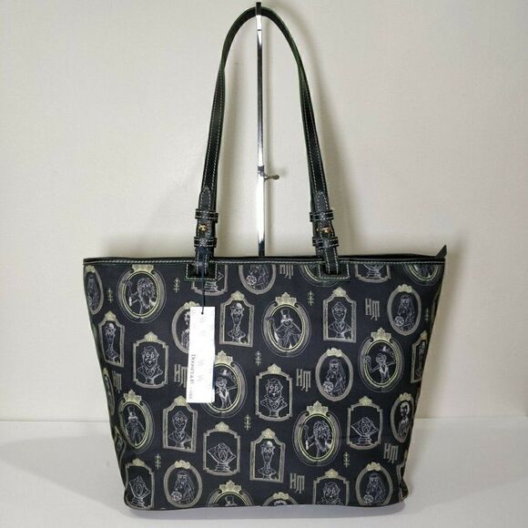 Disney Dooney Bourke Haunted Mansion Portrait Tote - Picture 3 of 8